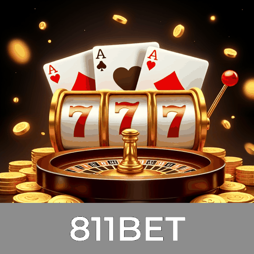 811BET: Caça-Níqueis Gigantes, Dealer ao Vivo Realista, Jogos de Mesa Variados